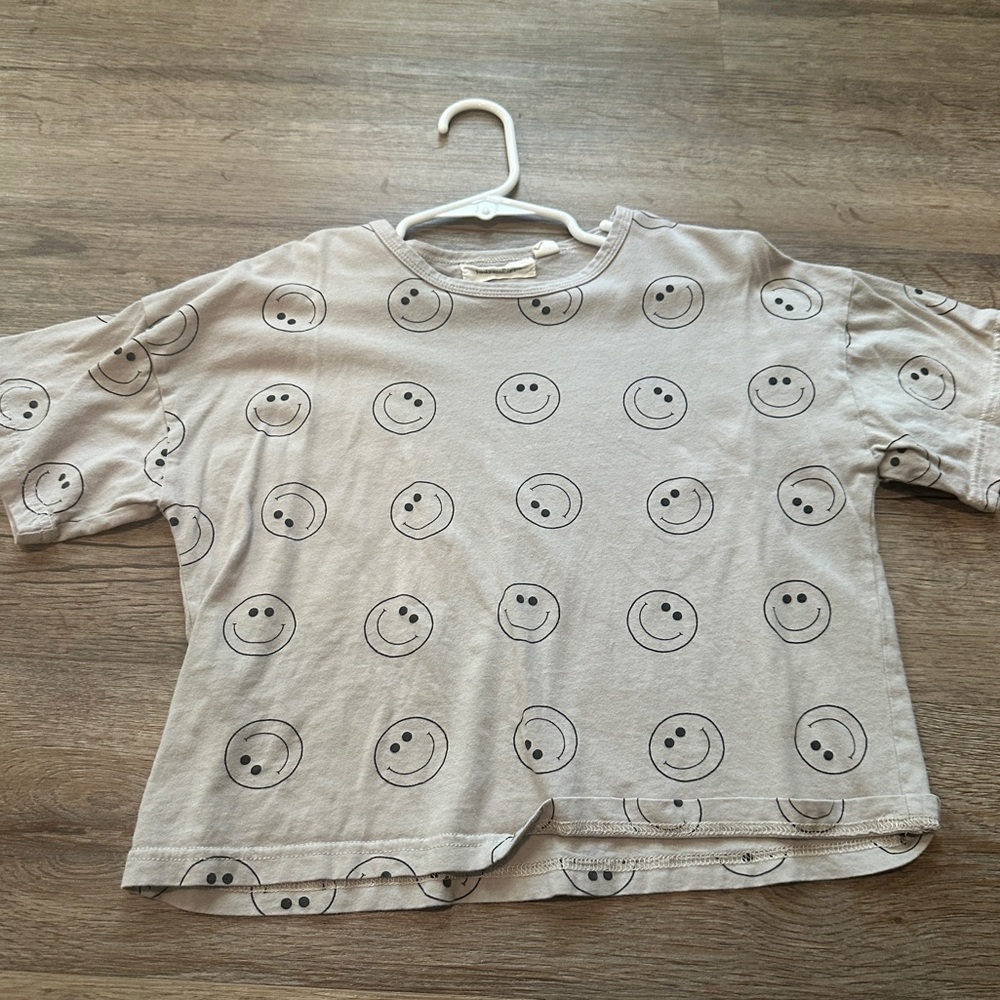 Indy and Pippa Kids' Smiley Face T-Shirt